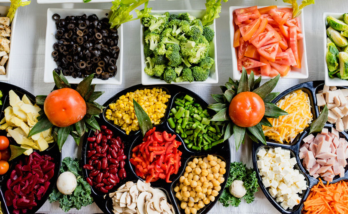 Un bar à salade gourmand entre amis !