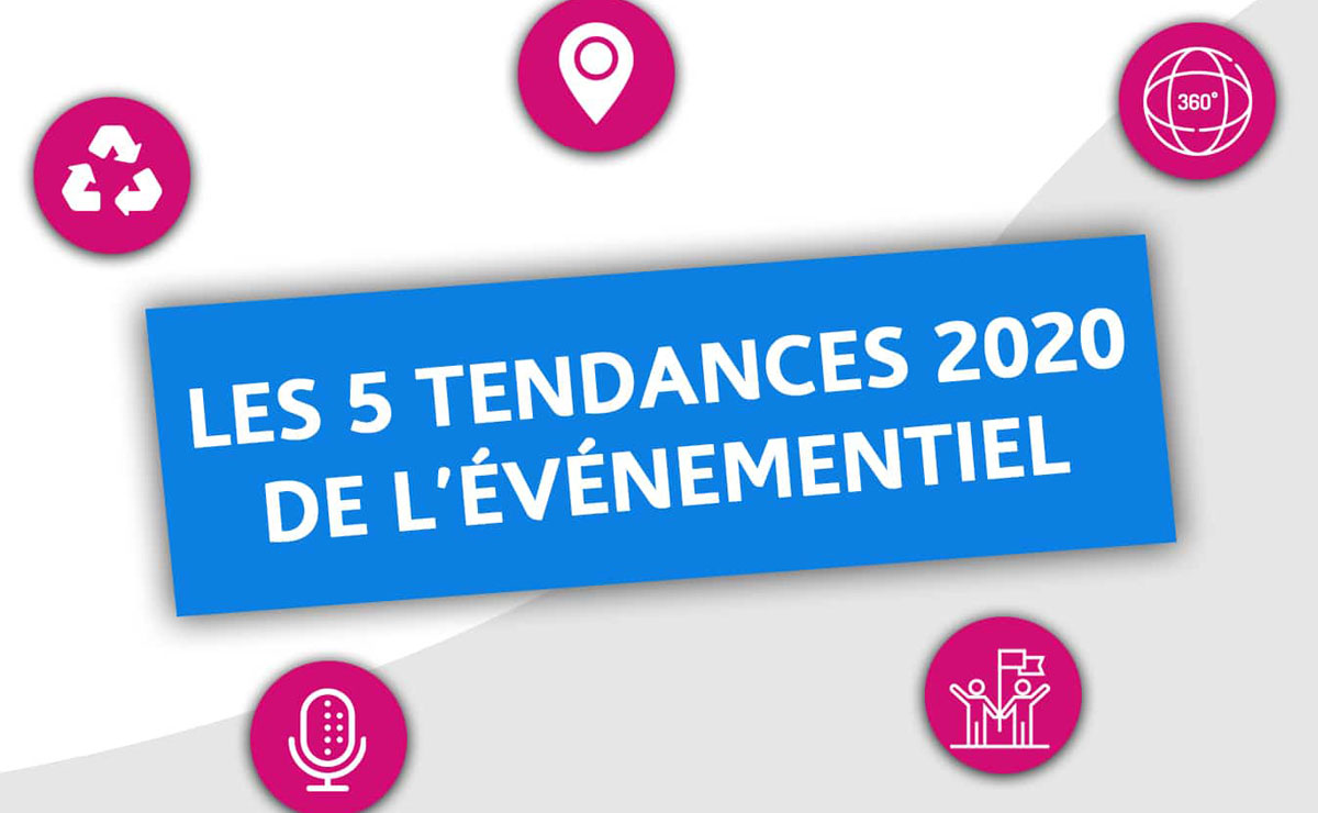 Les 5 tendances de l’événementiel pour 2020