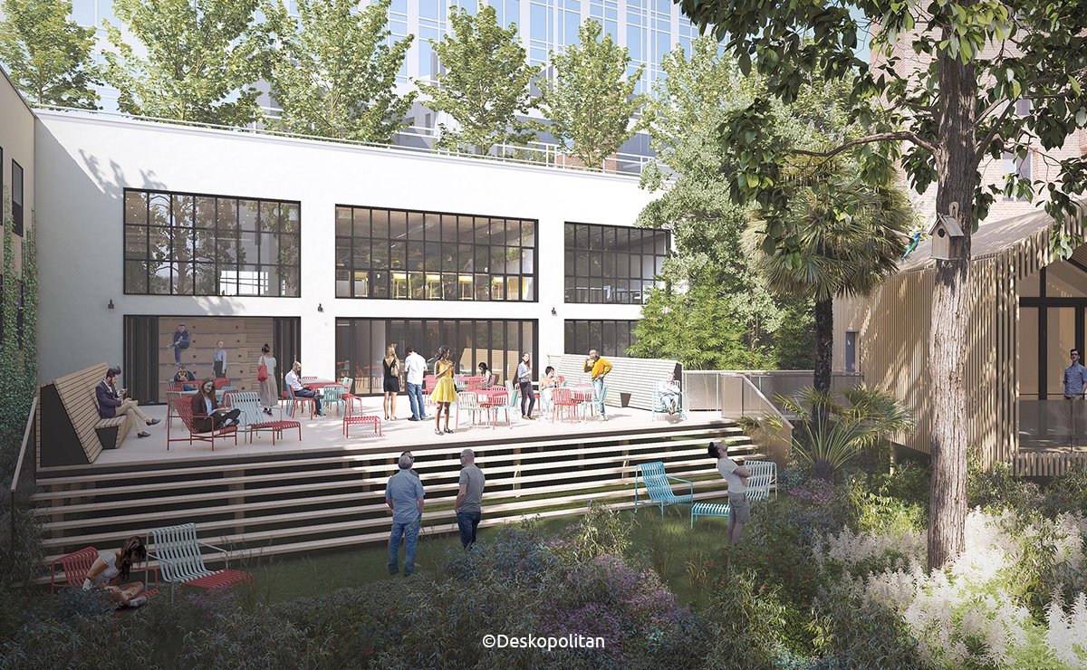 A venir à Montparnasse: le coworking végétal by Deskopolitan