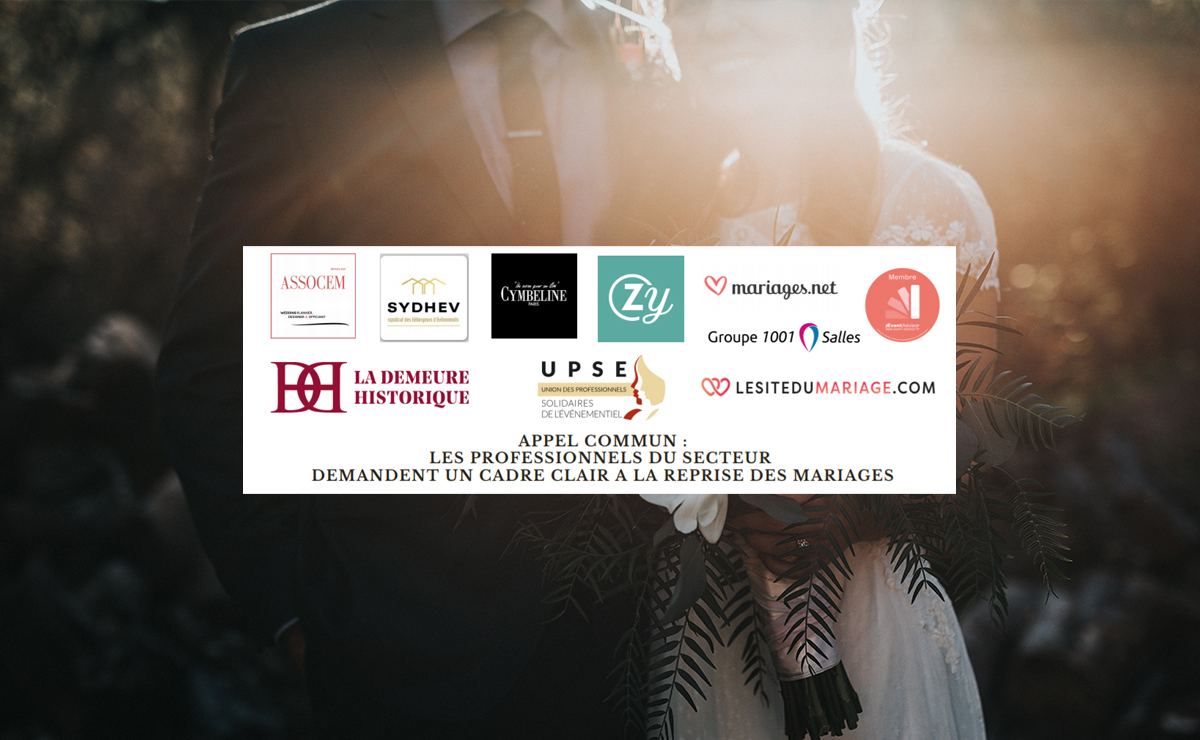 Appel commun des professionnels du mariage