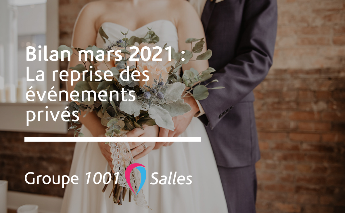 Bilan mars 2021 : la reprise des événements privés