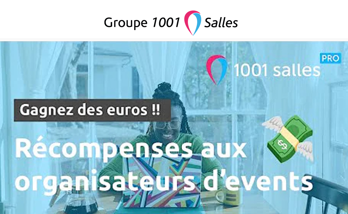 1001 REWARDS-Programme de fidélité pour organisateurs MICE